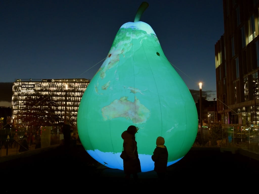 The World has Gone Pear Shaped - Tine Bech Studio. - 1