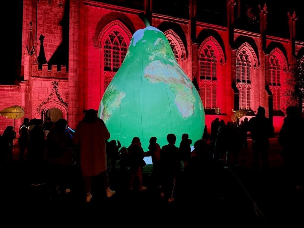 The World Has Gone Pear Shaped by Tine Bech Studio